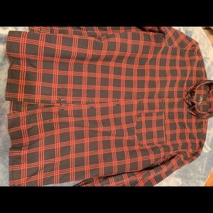 Apc button down long sleeve shirt